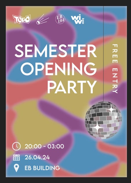 Semesterauftakt Party